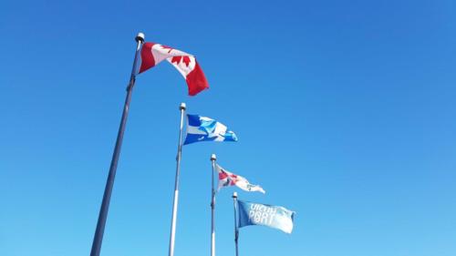 Canada, Québéc, Montréal, et Société du Vieux Port: Tout le monde est content.